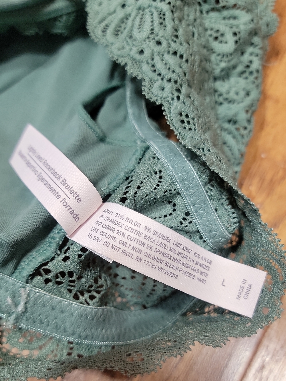 NWT Auden Lace Bralette - Picture 9 of 12